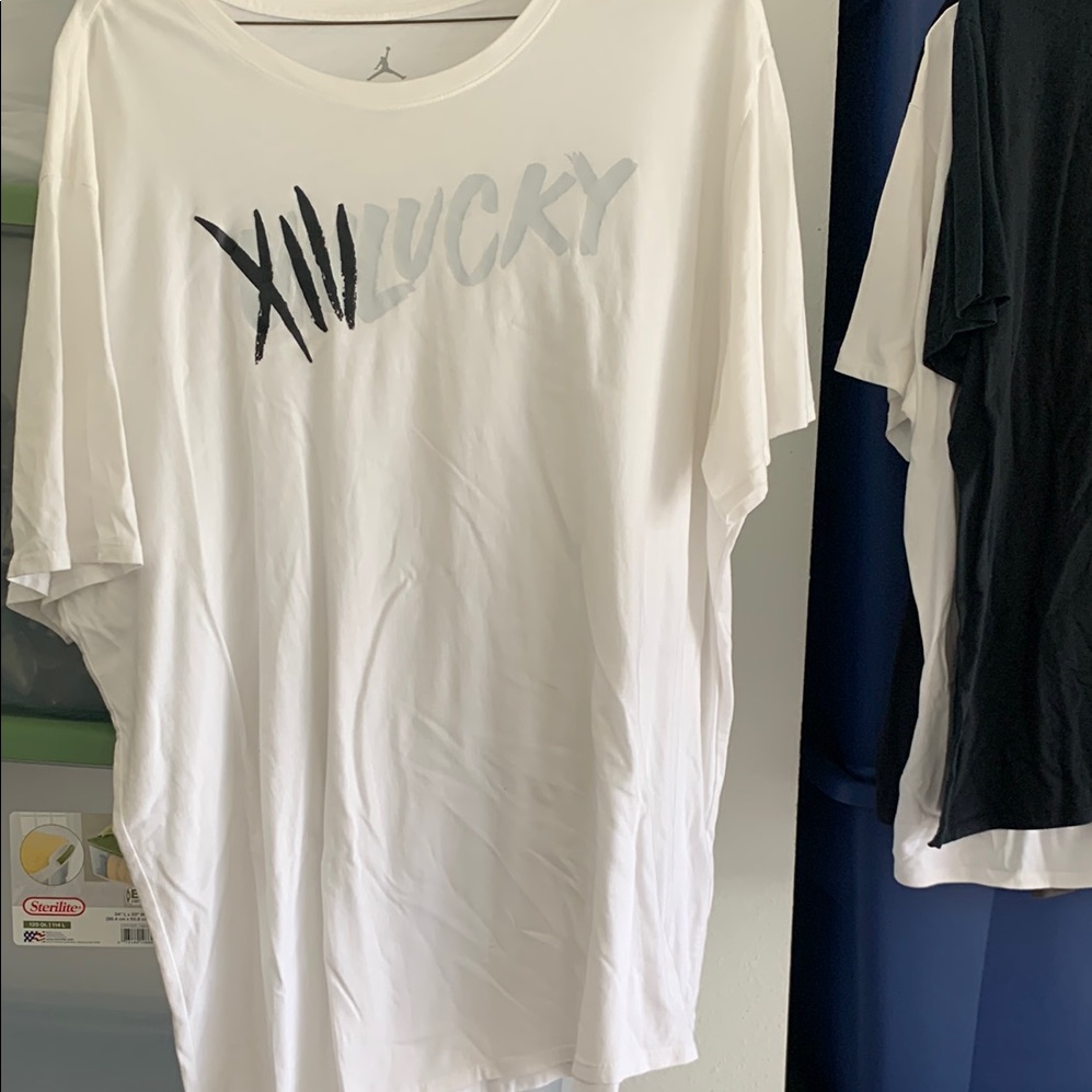 Lucky Brand Brand Mens White TShirt